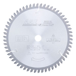 AGE MD7-585 - NON-FERROUS 7"x58T 5/8" BORE