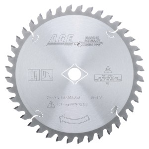 AGE MD7-602 - PLASTIC 7-1/4"x60T MTCG 5/8"BO