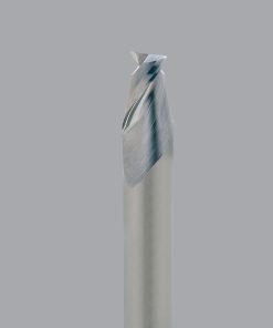 Onsrud AMC400005 Solid Carbide end mill 2FL 1/8 x 1/4 x 2 OAL 0.010 CR For ISO N Non-Ferrous, Aluminum, Brass, Bronze, Copper, 1/8 Shank, ZrN Coated