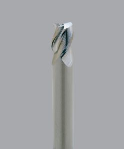 Onsrud AMC400047 Solid Carbide end mill 3FL 3/16 x 5/16 x 2 OAL 0.010 CR For ISO N Non-Ferrous, Aluminum, Brass, Bronze, Copper, 3/16 Shank, ZrN Coated