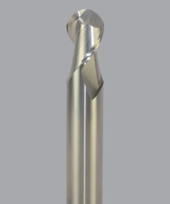 Onsrud AMC400054 Solid Carbide end mill 3FL 5/16 x 9/16 x 2-1/2 OAL Ball CR For ISO N Non-Ferrous, Aluminum, Brass, Bronze, Copper, 5/16 Shank, N/A Coated