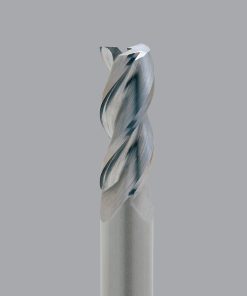 Onsrud AMC400056 Solid Carbide end mill 3FL 1/8 x 1/2 x 2 OAL Square CR For ISO N Non-Ferrous, Aluminum, Brass, Bronze, Copper, 1/8 Shank, N/A Coated