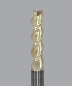 Onsrud AMC400081 Solid Carbide end mill 3FL 5/16 x 1-1/4 x 3 OAL Square CR For ISO N Non-Ferrous, Aluminum, Brass, Bronze, Copper, 5/16 Shank, ZrN Coated