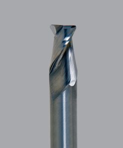 Onsrud AMC706207 Solid Carbide end mill 2FL 3/8 x 1/2 x 4 OAL 0.015 CR For ISO N Non-Ferrous, Aluminum, Brass, Bronze, Copper, 3/8 Shank, ZrN Coated