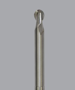 Onsrud AMC707539 Solid Carbide end mill 2FL 3/8 x 1/2 x 5 OAL Ball CR For ISO N Non-Ferrous, Aluminum, Brass, Bronze, Copper, 3/8 Shank, ZrN Coated
