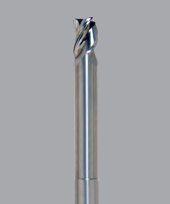 Onsrud AMC709752 Solid Carbide end mill 3FL 1/4 x 3/8 x 4 OAL Square CR For ISO N Non-Ferrous, Aluminum, Brass, Bronze, Copper, 1/4 Shank, N/A Coated