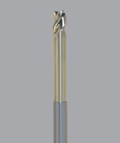 Onsrud AMC709761 Solid Carbide end mill 3FL 1/4 x 3/8 x 4 OAL 0.030 CR For ISO N Non-Ferrous, Aluminum, Brass, Bronze, Copper, 1/4 Shank, ZrN Coated