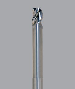 Onsrud AMC709764 Solid Carbide end mill 3FL 1/4 x 3/8 x 4 OAL 0.060 CR For ISO N Non-Ferrous, Aluminum, Brass, Bronze, Copper, 1/4 Shank, N/A Coated