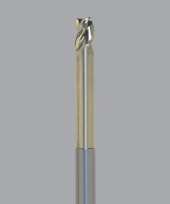 Onsrud AMC709769 Solid Carbide end mill 3FL 1/4 x 3/8 x 4 OAL 0.090 CR For ISO N Non-Ferrous, Aluminum, Brass, Bronze, Copper, 1/4 Shank, ZrN Coated