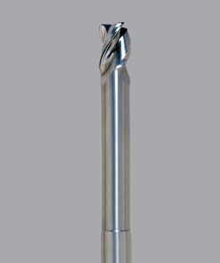 Onsrud AMC709865 Solid Carbide end mill 3FL 3/8 x 1/2 x 4 OAL 0.060 CR For ISO N Non-Ferrous, Aluminum, Brass, Bronze, Copper, 3/8 Shank, ZrN Coated