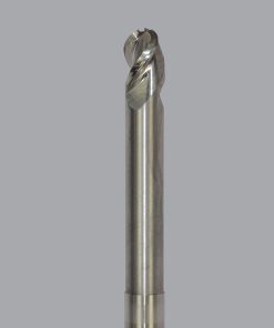 Onsrud AMC709888 Solid Carbide end mill 3FL 3/8 x 1/2 x 4 OAL Ball CR For ISO N Non-Ferrous, Aluminum, Brass, Bronze, Copper, 3/8 Shank, N/A Coated