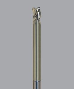 Onsrud AMC710407 Solid Carbide end mill 3FL 1/4 x 3/8 x 4 OAL 0.015 CR For ISO N Non-Ferrous, Aluminum, Brass, Bronze, Copper, 1/4 Shank, ZrN Coated