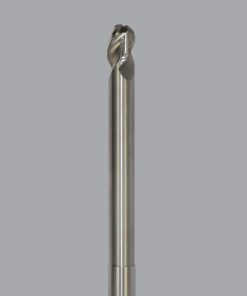 Onsrud AMC710438 Solid Carbide end mill 3FL 1/4 x 3/8 x 4 OAL Ball CR For ISO N Non-Ferrous, Aluminum, Brass, Bronze, Copper, 1/4 Shank, N/A Coated