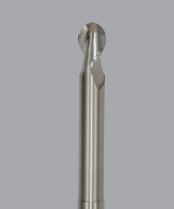 Onsrud AMC712988 Solid Carbide end mill 2FL 1/2 x 5/8 x 5 OAL Ball CR For ISO N Non-Ferrous, Aluminum, Brass, Bronze, Copper, 1/2 Shank, N/A Coated