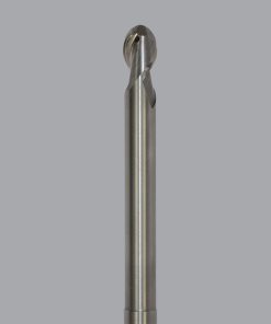 Onsrud AMC713538 Solid Carbide end mill 2FL 3/8 x 1/2 x 5 OAL Ball CR For ISO N Non-Ferrous, Aluminum, Brass, Bronze, Copper, 3/8 Shank, N/A Coated