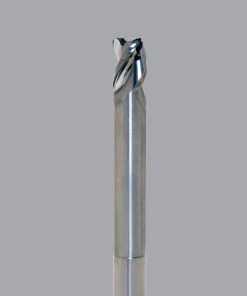 Onsrud AMC715756 Solid Carbide end mill 3FL 1/4 x 3/8 x 4 OAL 0.015 CR For ISO N Non-Ferrous, Aluminum, Brass, Bronze, Copper, 1/4 Shank, N/A Coated