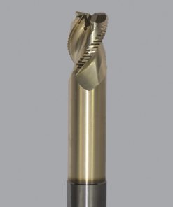 Onsrud AMC800183 Solid Carbide end mill 3FL 1/1 x 1-1/4 x 7 OAL 0.120 CR For ISO N Non-Ferrous, Aluminum, Brass, Bronze, Copper, 1/1 Shank, ZrN Coated