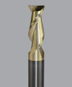 Onsrud AMC800293 Solid Carbide end mill 2FL 3/4 x 1-3/4 x 4 OAL 0.060 CR For ISO N Non-Ferrous, Aluminum, Brass, Bronze, Copper, 3/4 Shank, ZrN Coated