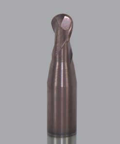Onsrud MDR2641039 Solid Carbide end mill 2FL 3/16 x 3/16 x 3 OAL Ball CR For ISO P, Mold & Die Steel, 1/4 Shank, ESR Coated