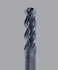 Onsrud MXB2650506 Solid Carbide end mill 4FL 3/16 x 3/4 x 2-1/2 OAL Ball CR For ISO S, ISO M, ISO P, Titanium, Stainless Steel, Steel, 3/16 Shank, ESG Coated