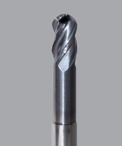Onsrud MXB2650507 Solid Carbide end mill 4FL 3/16 x 1/4 x 3 OAL Ball CR For ISO S, ISO M, ISO P, Titanium, Stainless Steel, Steel, 3/16 Shank, ESG Coated