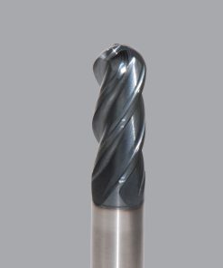 Onsrud MXB2650515 Solid Carbide end mill 4FL 5/16 x 3/4 x 2-1/2 OAL Ball CR For ISO S, ISO M, ISO P, Titanium, Stainless Steel, Steel, 5/16 Shank, ESG Coated