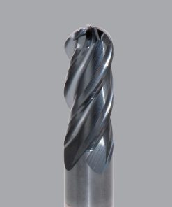 Onsrud MXB2650519 Solid Carbide end mill 4FL 3/8 x 7/8 x 3 OAL Ball CR For ISO S, ISO M, ISO P, Titanium, Stainless Steel, Steel, 3/8 Shank, ESG Coated
