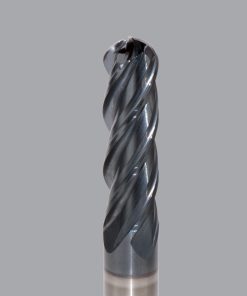 Onsrud MXB2650520 Solid Carbide end mill 4FL 3/8 x 1-1/4 x 3 OAL Ball CR For ISO S, ISO M, ISO P, Titanium, Stainless Steel, Steel, 3/8 Shank, ESG Coated