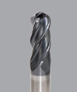 Onsrud MXB2650525 Solid Carbide end mill 4FL 1/2 x 1-1/8 x 3 OAL Ball CR For ISO S, ISO M, ISO P, Titanium, Stainless Steel, Steel, 1/2 Shank, ESG Coated