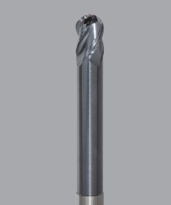 Onsrud MXB2650528 Solid Carbide end mill 4FL 1/2 x 5/8 x 6 OAL Ball CR For ISO S, ISO M, ISO P, Titanium, Stainless Steel, Steel, 1/2 Shank, ESG Coated