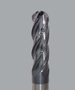 Onsrud MXB2650544 Solid Carbide end mill 4FL 1/1 x 3-1/4 x 6 OAL Ball CR For ISO S, ISO M, ISO P, Titanium, Stainless Steel, Steel, 1/1 Shank, ESG Coated