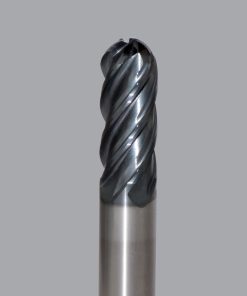 Onsrud MXB2650548W Solid Carbide end mill 5FL 3/8 x 7/8 x 3 OAL Ball CR For ISO S, ISO M, ISO P, Titanium, Stainless Steel, Steel, 3/8 Shank, ESG Coated