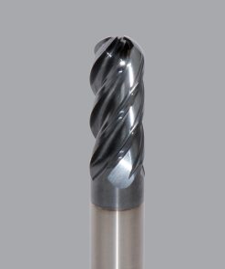 Onsrud MXB2650552 Solid Carbide end mill 5FL 1/2 x 1-1/8 x 3 OAL Ball CR For ISO S, ISO M, ISO P, Titanium, Stainless Steel, Steel, 1/2 Shank, ESG Coated