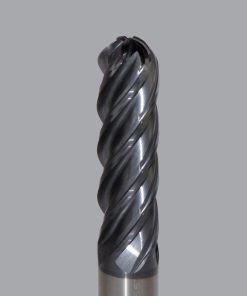 Onsrud MXB2650557 Solid Carbide end mill 5FL 5/8 x 2-1/8 x 4 OAL Ball CR For ISO S, ISO M, ISO P, Titanium, Stainless Steel, Steel, 5/8 Shank, ESG Coated