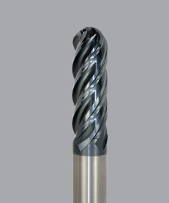 Onsrud MXB2650561 Solid Carbide end mill 5FL 3/4 x 2-1/4 x 5 OAL Ball CR For ISO S, ISO M, ISO P, Titanium, Stainless Steel, Steel, 3/4 Shank, ESG Coated