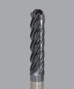 Onsrud MXB2650600 Solid Carbide end mill 1/2 x 2-1/8 x 4 OAL Ball CR For ISO S, ISO M, ISO P, Titanium, Stainless Steel, Steel, 1/2 Shank, ESG Coated
