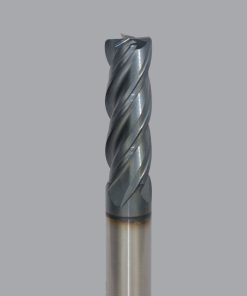 Onsrud MXQ2650013 Solid Carbide end mill 4FL 1/4 x 3/4 x 2-1/2 OAL 0.030 CR For ISO S, ISO M, ISO P, Titanium, Stainless Steel, Steel, 1/4 Shank, ESG Coated