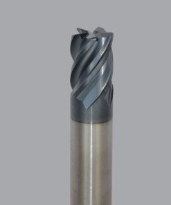 Onsrud MXQ2650033W Solid Carbide end mill 5FL 1/2 x 5/8 x 2-1/2 OAL 0.030 CR For ISO S, ISO M, ISO P, Titanium, Stainless Steel, Steel, 1/2 Shank, ESG Coated