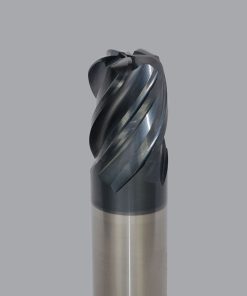 Onsrud MXQ2650085 Solid Carbide end mill 5FL 1/1 x 1-1/2 x 4 OAL 0.120 CR For ISO S, ISO M, ISO P, Titanium, Stainless Steel, Steel, 1/1 Shank, ESG Coated