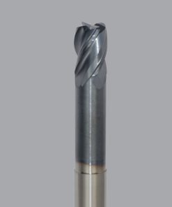 Onsrud MXQ2650110 Solid Carbide end mill 4FL 3/8 x 1/2 x 3-1/2 OAL Square CR For ISO S, ISO M, ISO P, Titanium, Stainless Steel, Steel, 3/8 Shank, ESG Coated
