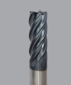 Onsrud MXQ2650126 Solid Carbide end mill 5FL 1/2 x 1-1/4 x 3 OAL 0.060 CR For ISO S, ISO M, ISO P, Titanium, Stainless Steel, Steel, 1/2 Shank, ESG Coated