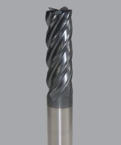 Onsrud MXQ2650167 Solid Carbide end mill 5FL 3/4 x 2-1/4 x 5 OAL 0.060 CR For ISO S, ISO M, ISO P, Titanium, Stainless Steel, Steel, 3/4 Shank, ESG Coated