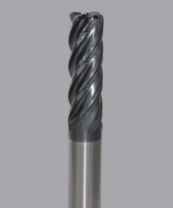 Onsrud MXQ2650169 Solid Carbide end mill 5FL 3/4 x 2-1/4 x 5 OAL 0.120 CR For ISO S, ISO M, ISO P, Titanium, Stainless Steel, Steel, 3/4 Shank, ESG Coated