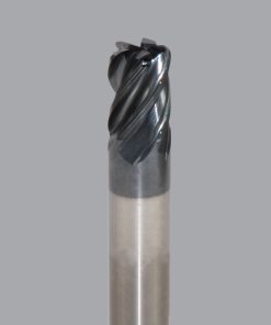 Onsrud MXQ2650570 Solid Carbide end mill 5FL 3/8 x 1/2 x 2-1/2 OAL 0.060 CR For ISO S, ISO M, ISO P, Titanium, Stainless Steel, Steel, 3/8 Shank, ESG Coated