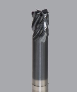 Onsrud MXQ2650586 Solid Carbide end mill 5FL 3/8 x 1/2 x 3-1/2 OAL 0.015 CR For ISO S, ISO M, ISO P, Titanium, Stainless Steel, Steel, 3/8 Shank, ESG Coated