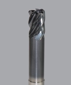 Onsrud MXQ2650588 Solid Carbide end mill 5FL 3/8 x 1/2 x 3-1/2 OAL 0.060 CR For ISO S, ISO M, ISO P, Titanium, Stainless Steel, Steel, 3/8 Shank, ESG Coated