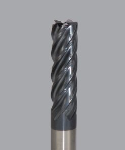 Onsrud MXQ2650594 Solid Carbide end mill 5FL 1/2 x 1-5/8 x 4 OAL 0.060 CR For ISO S, ISO M, ISO P, Titanium, Stainless Steel, Steel, 1/2 Shank, ESG Coated