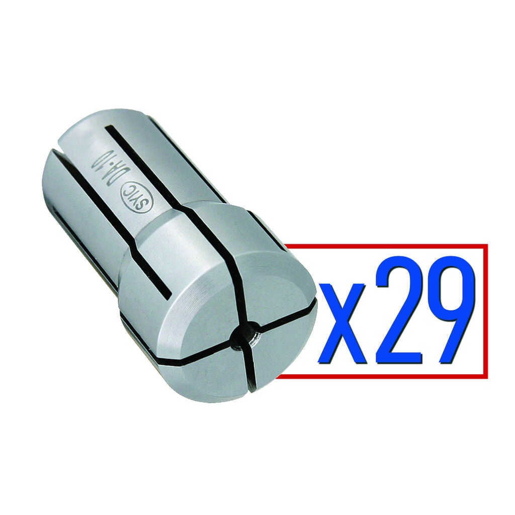 Techniks 01610-29S - DA 100 29 piece Collet Set