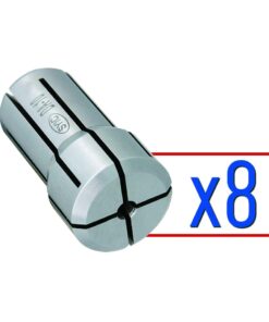 Techniks 01610-8S - DA 100 8 Piece Collet Set