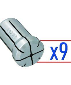 Techniks 01618-9S - DA 180 9 piece Collet Set